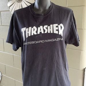 Mens Black Thrasher T Shirt